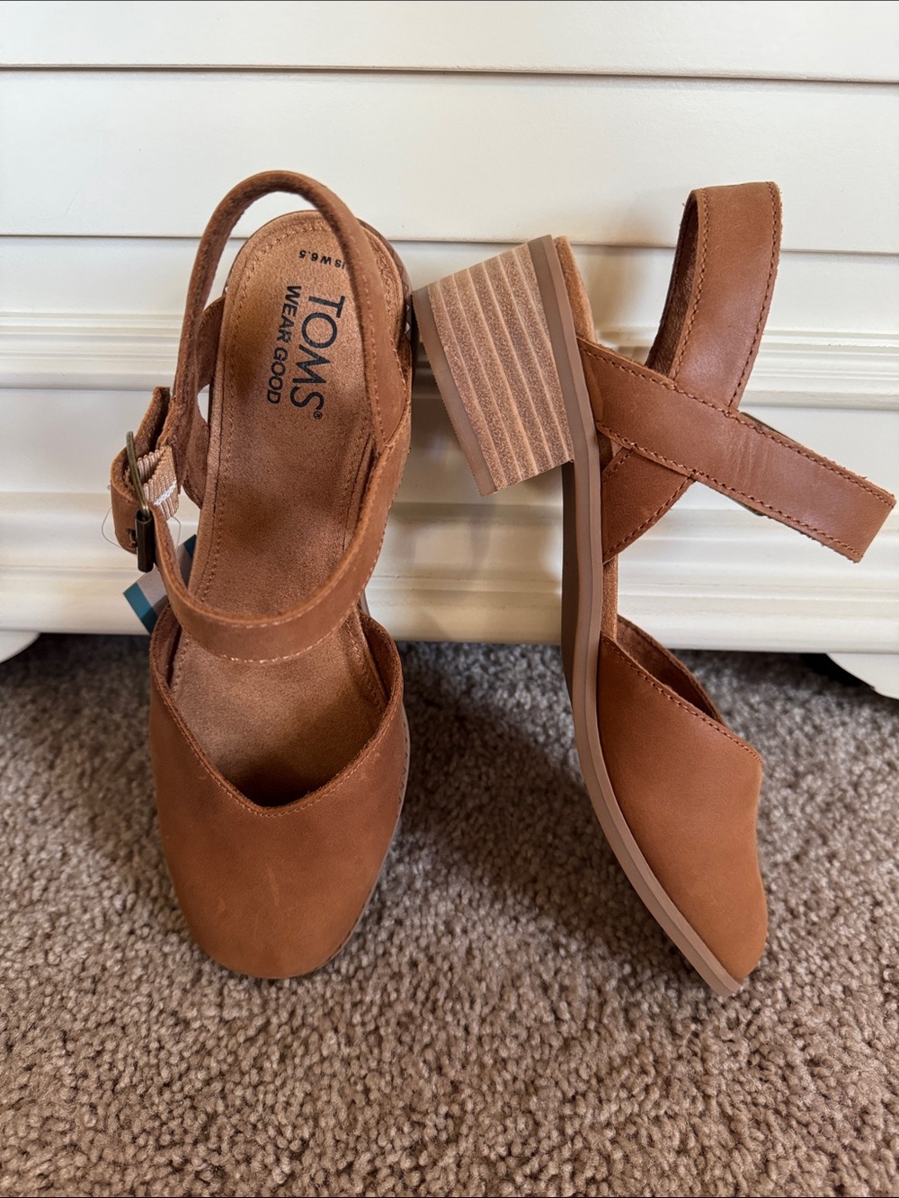 TOMS Jaclyn block heel Mary Jane - Picture 3 of 12